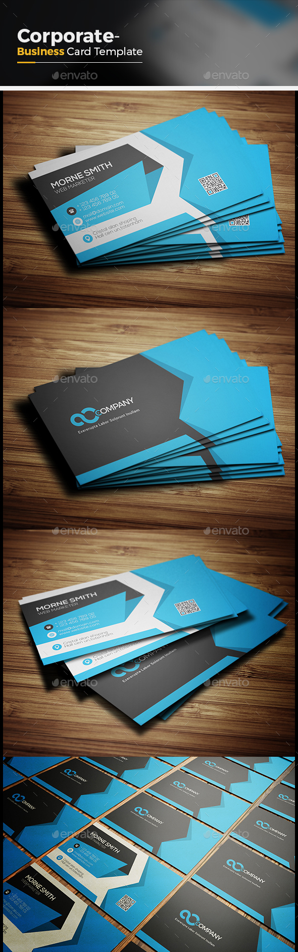 Corporate Business Card - Corporate Business Cards