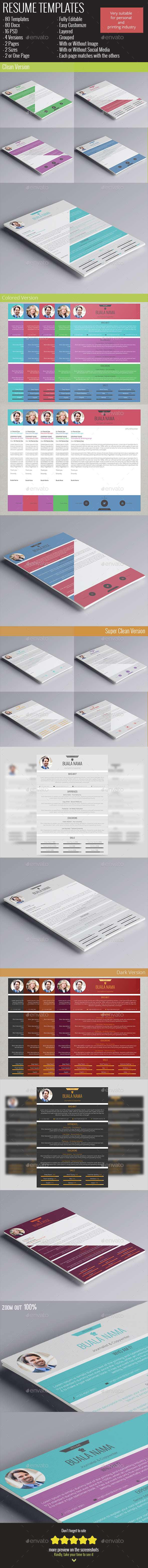 Resume Templates - Resumes Stationery