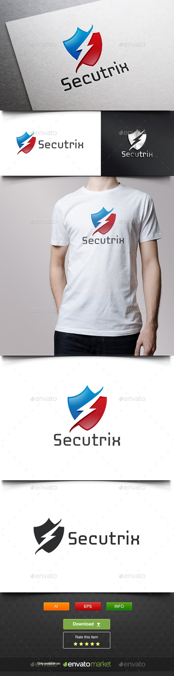 Secutrix - Symbols Logo Templates