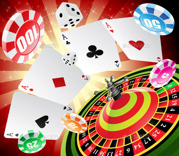 Casino and Roulette - Miscellaneous Vectors