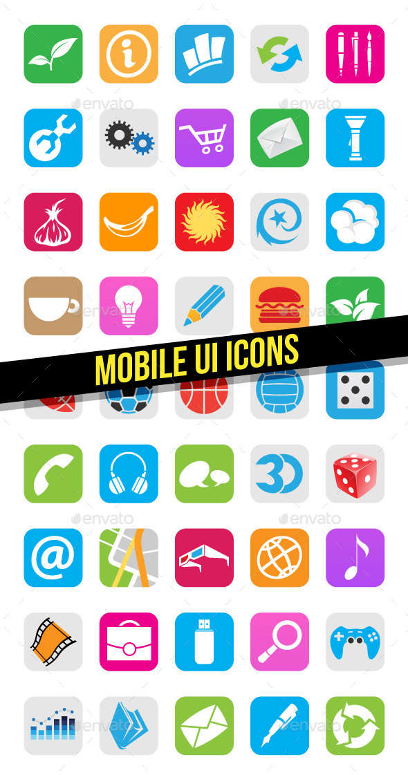 Mobile App Icons - Icons
