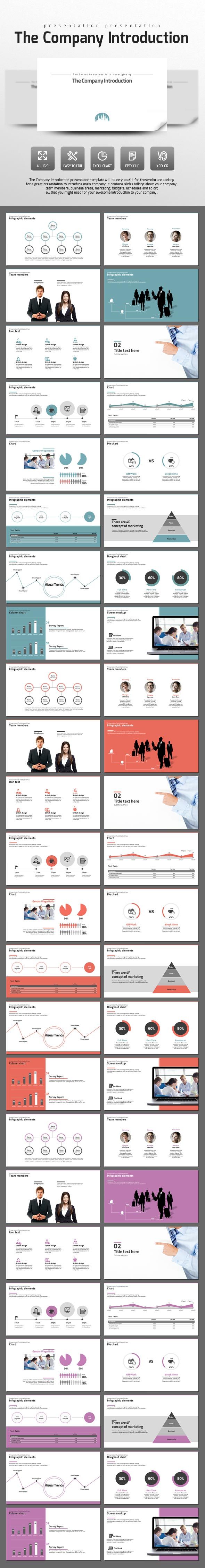 The Company Introduction - PowerPoint Templates Presentation Templates