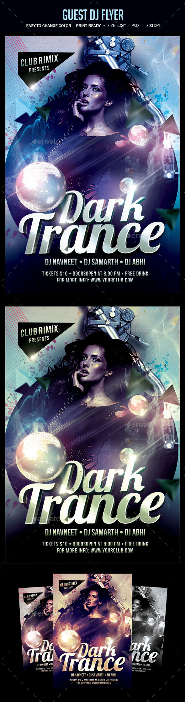 Guest Dj Party Flyer - Clubs & Parties Events