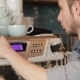 Barista Makes Coffee With a Coffe Machine - VideoHive Item for Sale