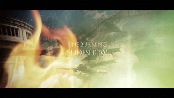 The Burning Slideshow - VideoHive 14438716