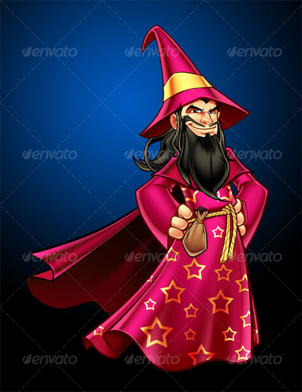 Wizard - Characters Illustrations