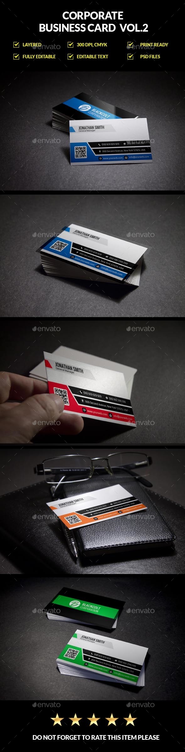 Corporate Business Card Vol.2 - Corporate Business Cards