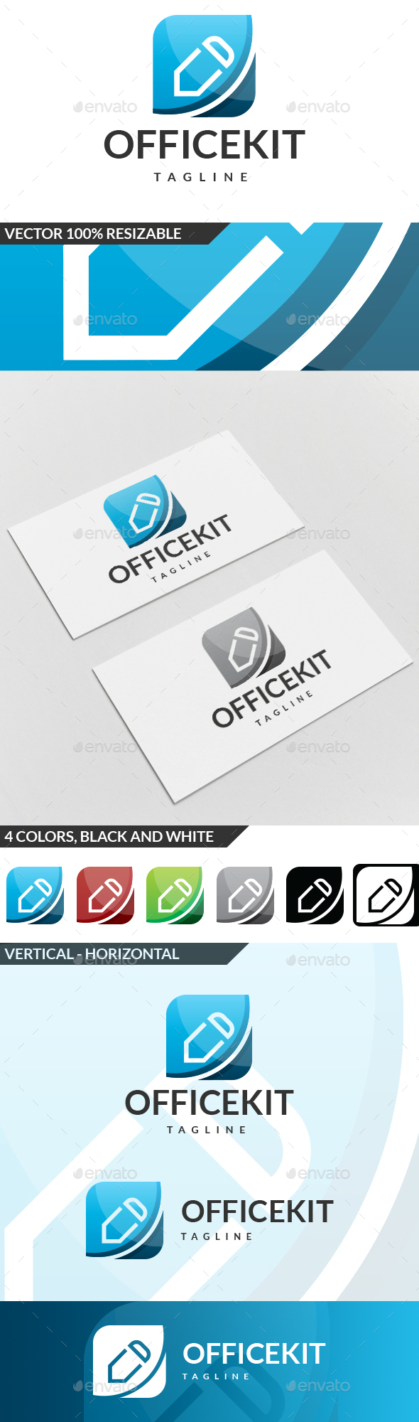 Office Kit Logo - Symbols Logo Templates