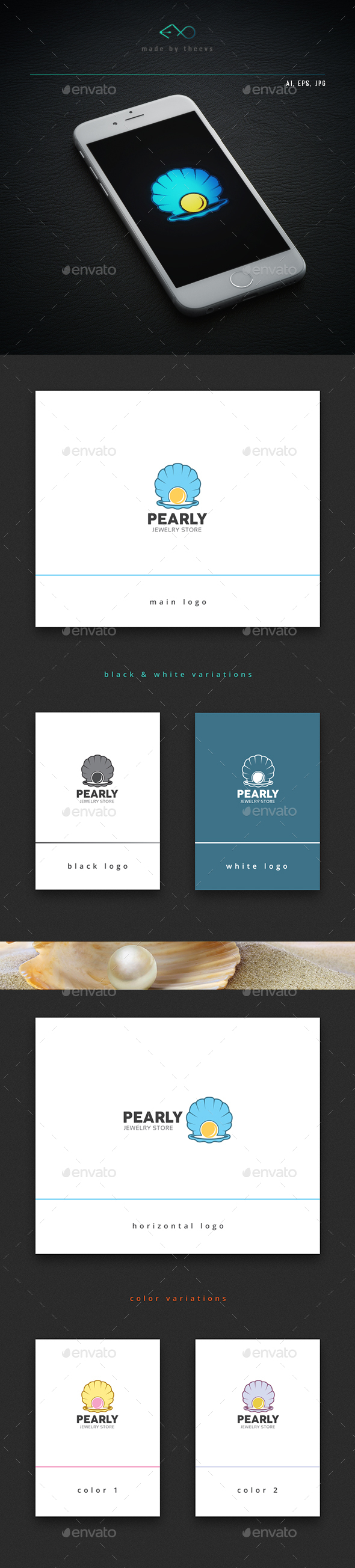 Pearly - Objects Logo Templates