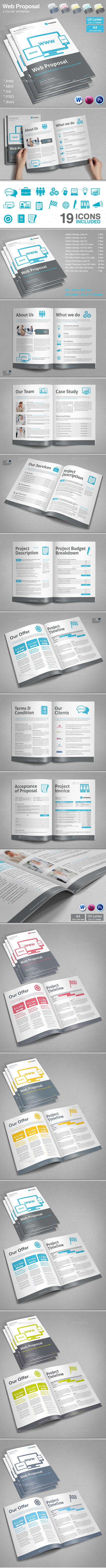 Web Design Proposal - Proposals & Invoices Stationery
