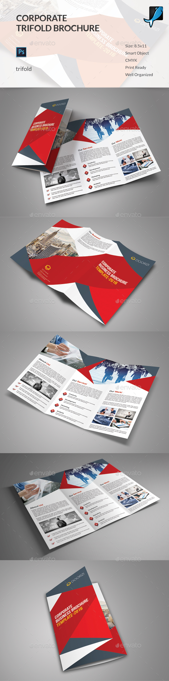 Corporate Trifold Brochure - Corporate Brochures