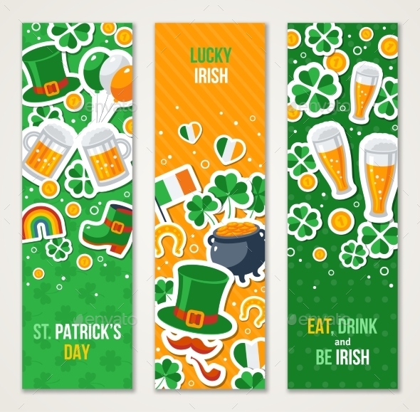 Banners for Patrick Day Celebration - Miscellaneous Seasons/Holidays