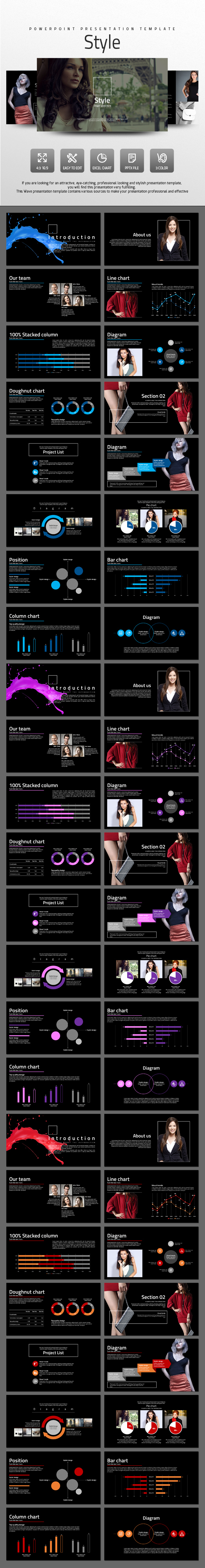 Style - Abstract PowerPoint Templates