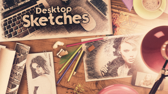Desktop - Sketch - VideoHive 14259654