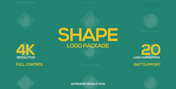 Shape Logo Pack - VideoHive 14453723