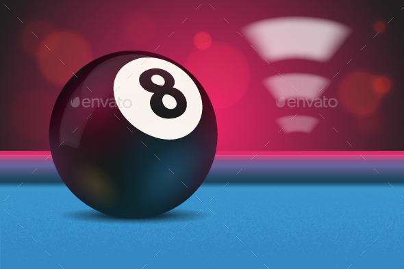 Eight Ball - Sports/Activity Conceptual