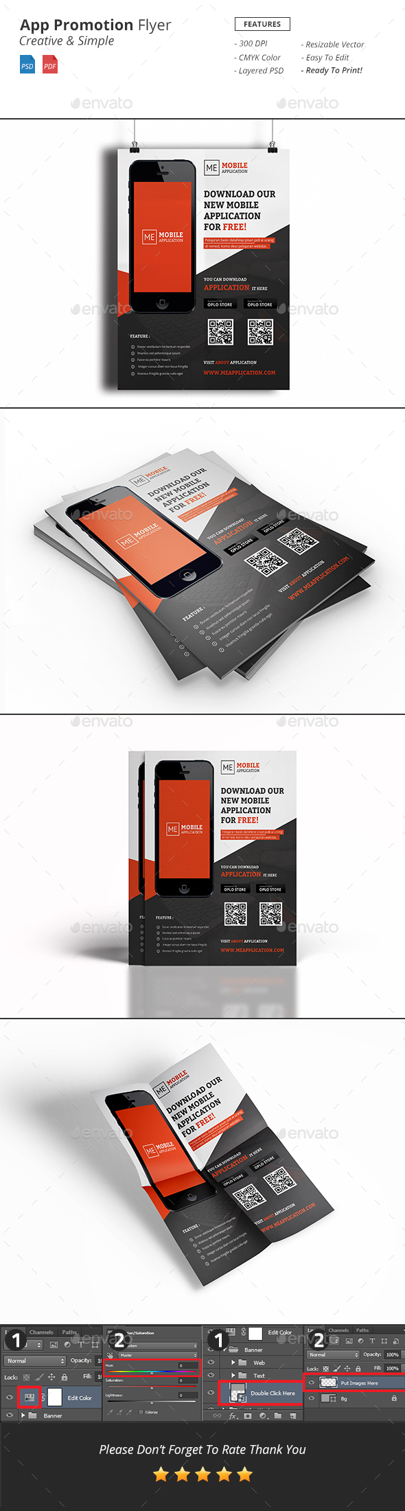 App Promotion Flyer - Corporate Flyers
