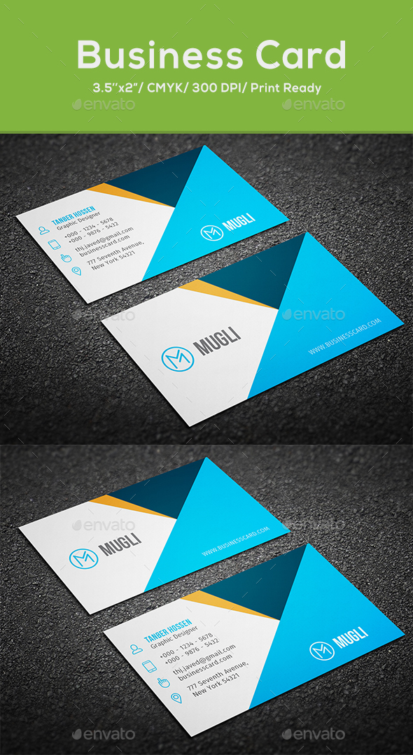 Corporate Business Card - Corporate Business Cards