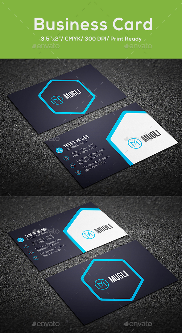 Corporate Business Card - Corporate Business Cards