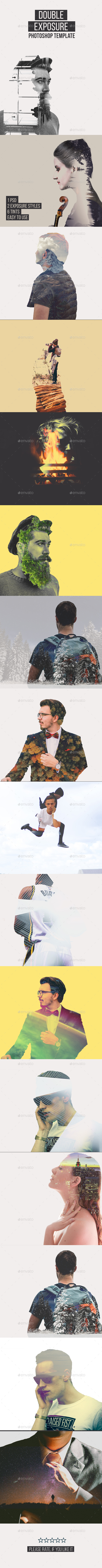 Double Exposure Template - Artistic Photo Templates