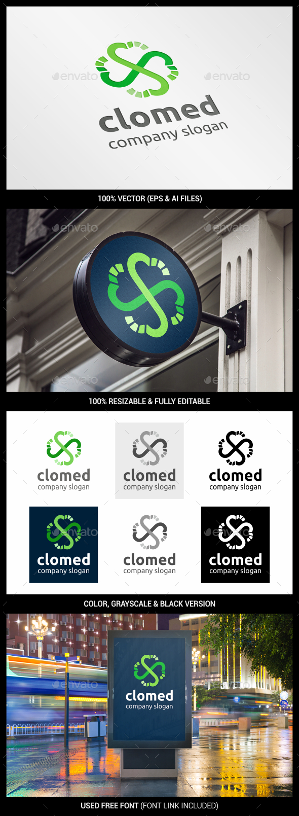 Clover - Nature Logo Templates