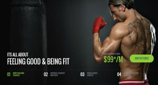 Fitness HTML5 Template