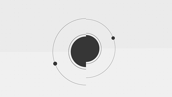 Logo shape blackwhite - VideoHive 14465929