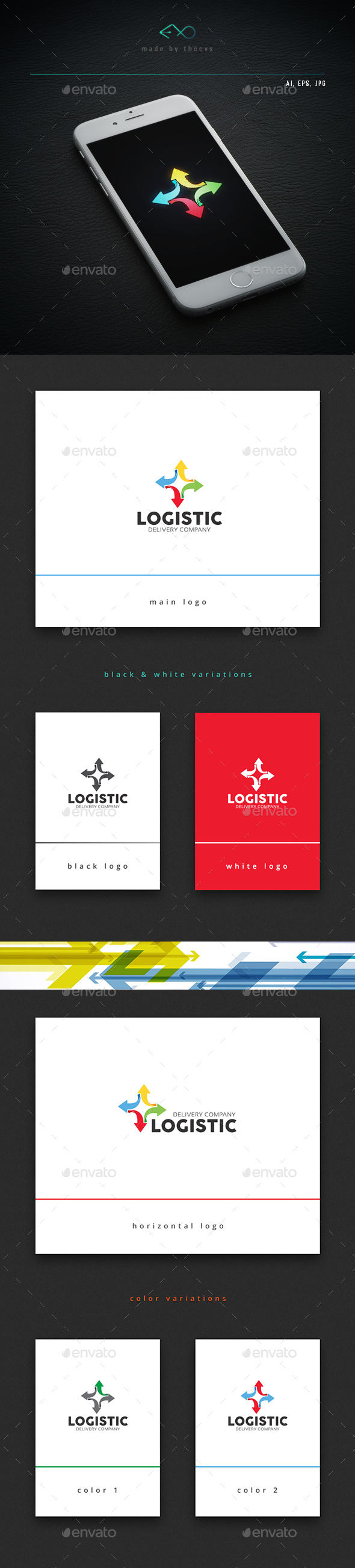 Logistic - Symbols Logo Templates
