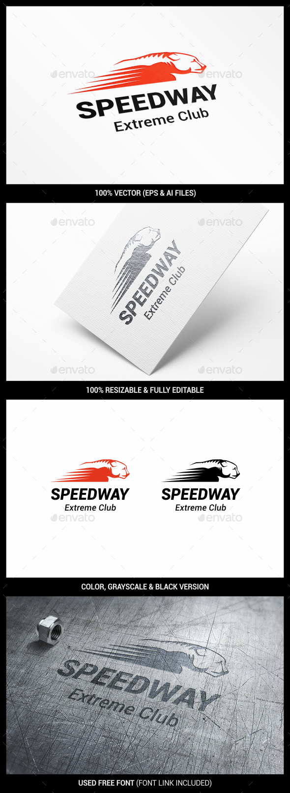 Cheetah - Animals Logo Templates