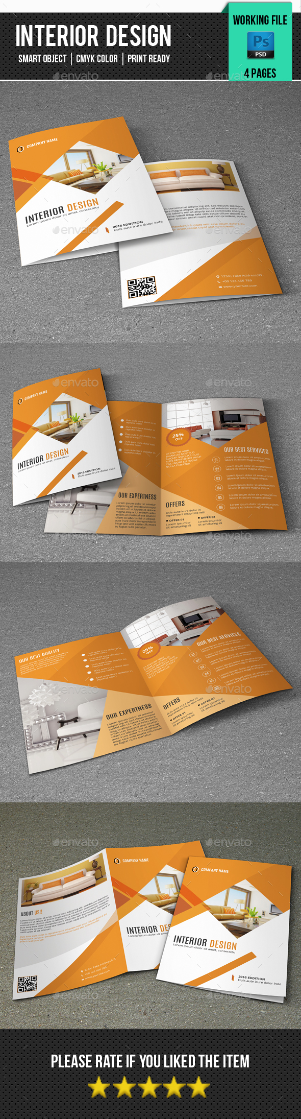Interior Design Brochure-V340 - Corporate Brochures