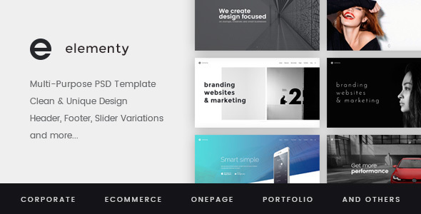 Elementy - Multipurpose - ThemeForest 14467965