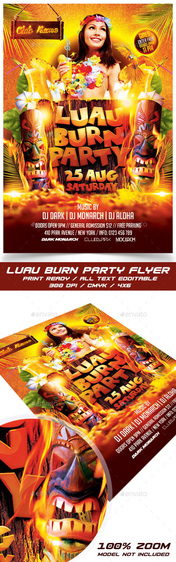 Luau Burn Party - Clubs & Parties Events