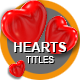 Hearts Titles - VideoHive Item for Sale