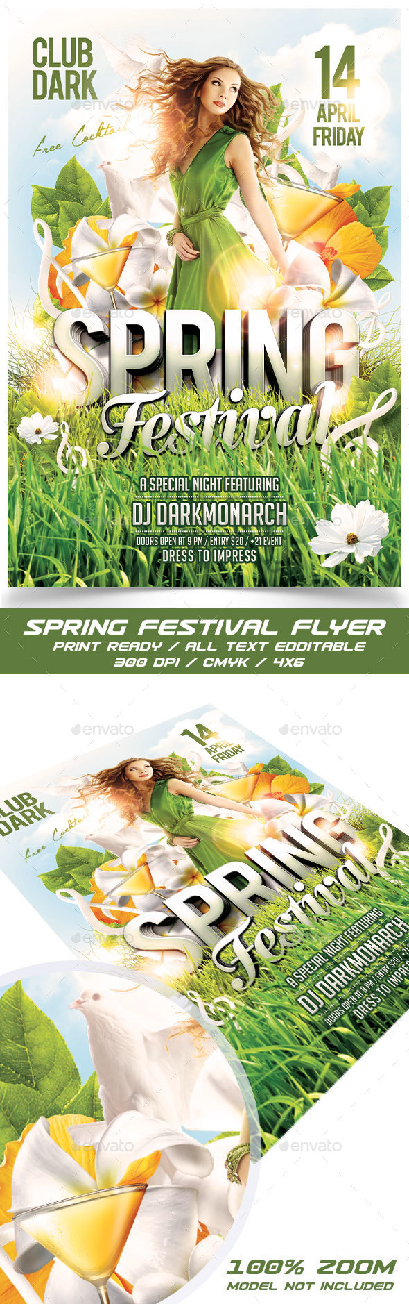Spring Festival Flyer - Events Flyers