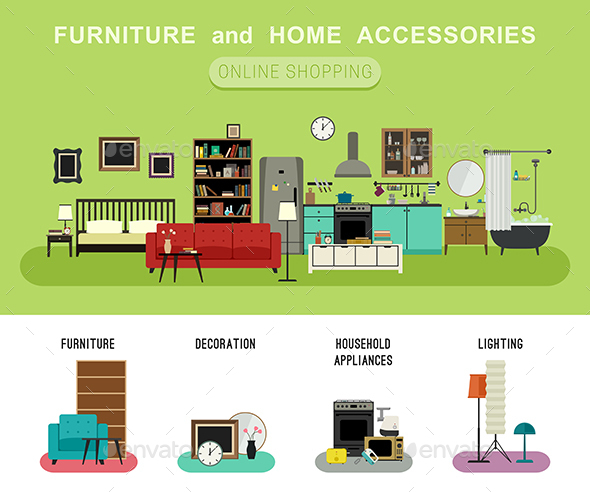 Furniture and Home Accessories - Commercial / Shopping Conceptual