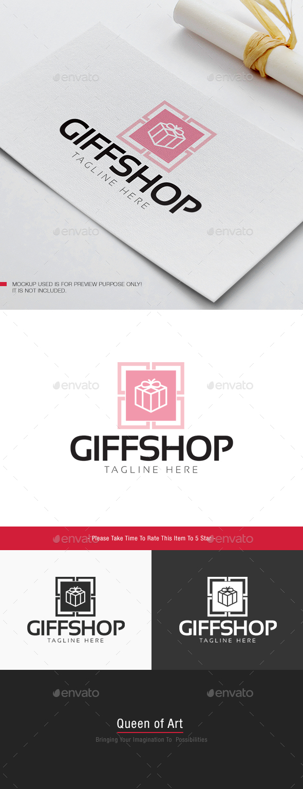 Gift Shop Logo - Objects Logo Templates