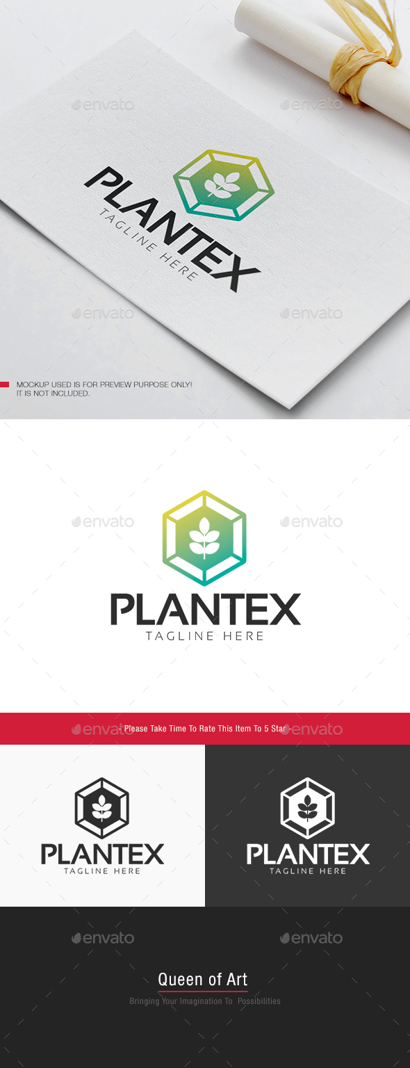 Plantex Logo - Nature Logo Templates