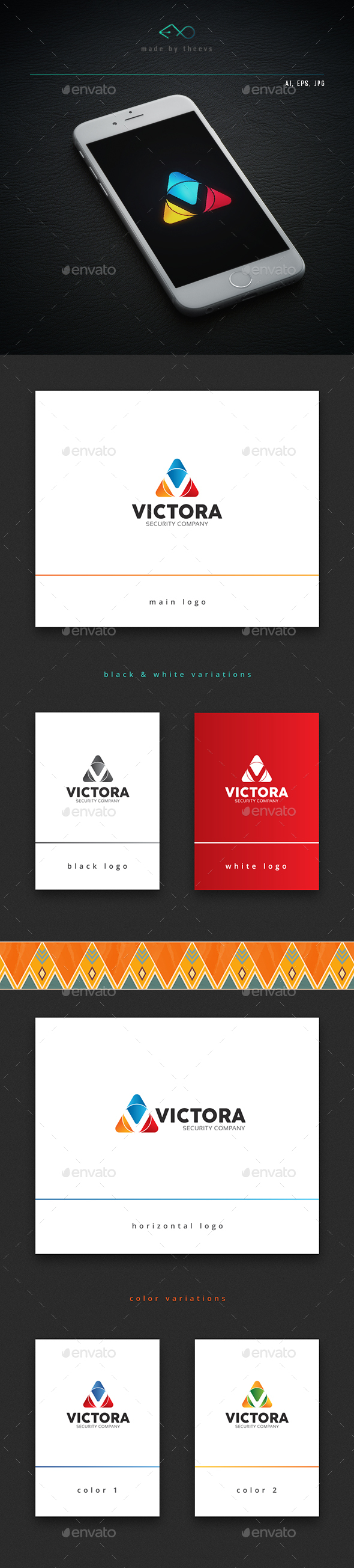 Victora - Letters Logo Templates