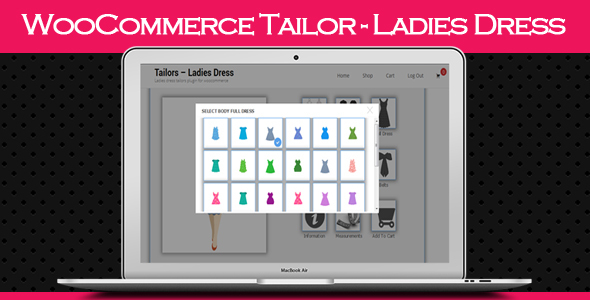 WooCommerce Tailor - Ladies Dress
