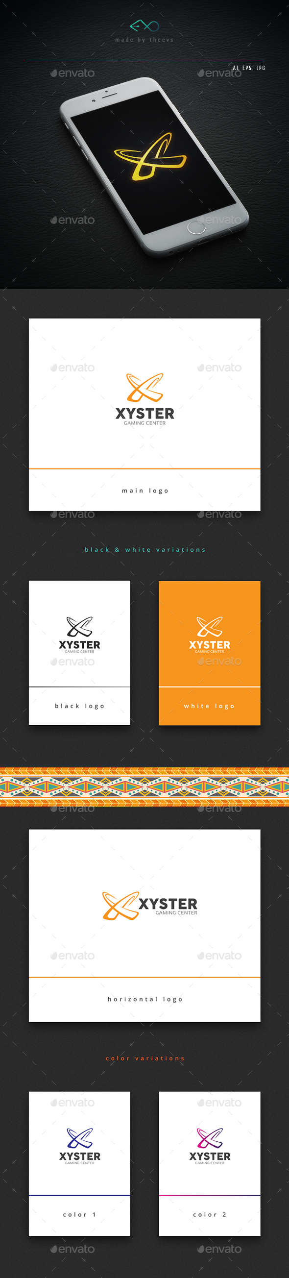 Xyster - Letters Logo Templates