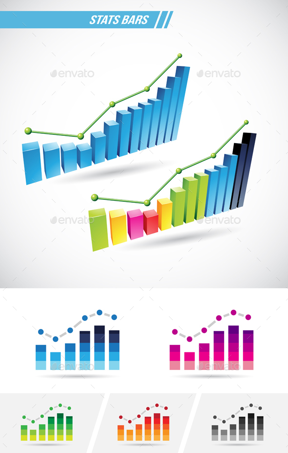 Stats Bars - Vectors