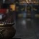 Background About Buddhism, Bowl With Incense - VideoHive Item for Sale