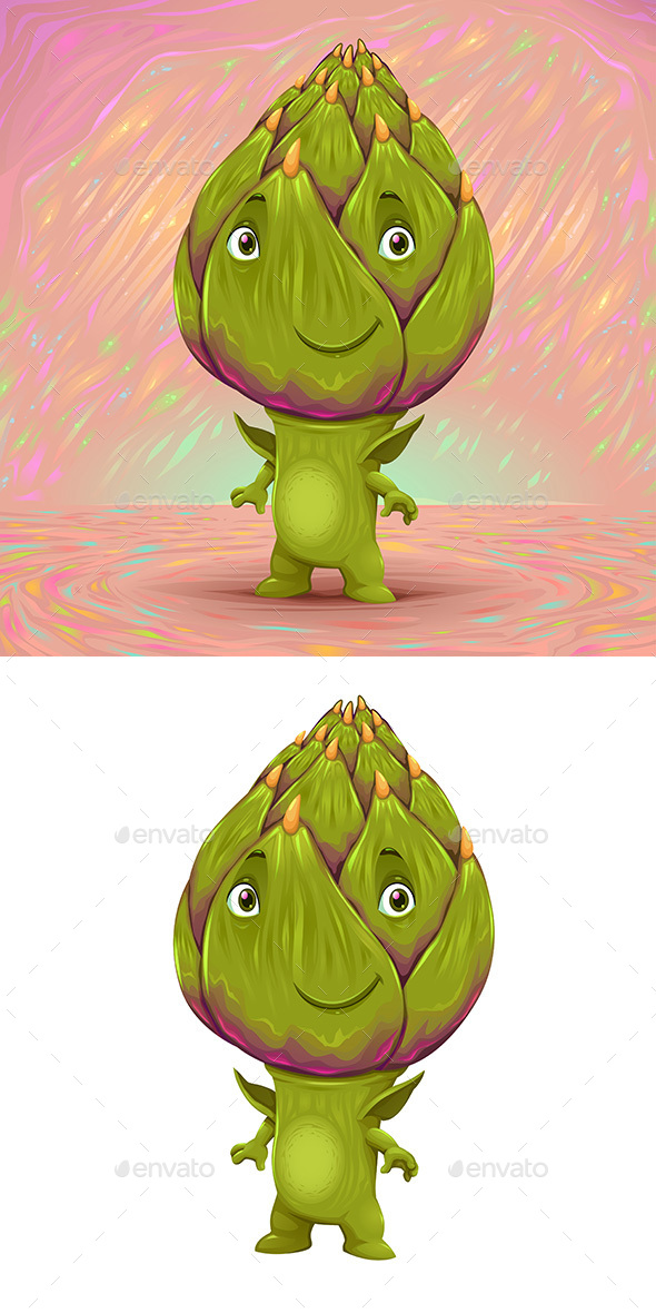 Hello My Name is Artichoke - Food Objects
