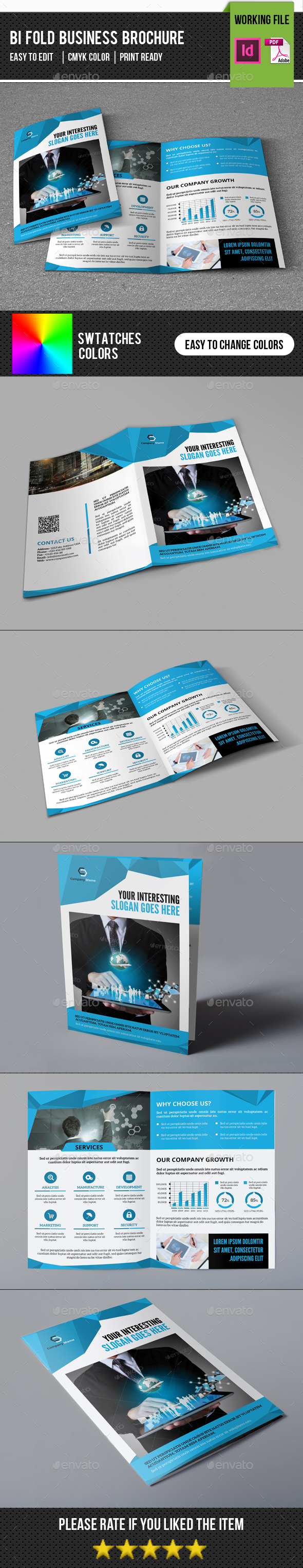 Corporate Bifold Brochure-V344 - Corporate Brochures