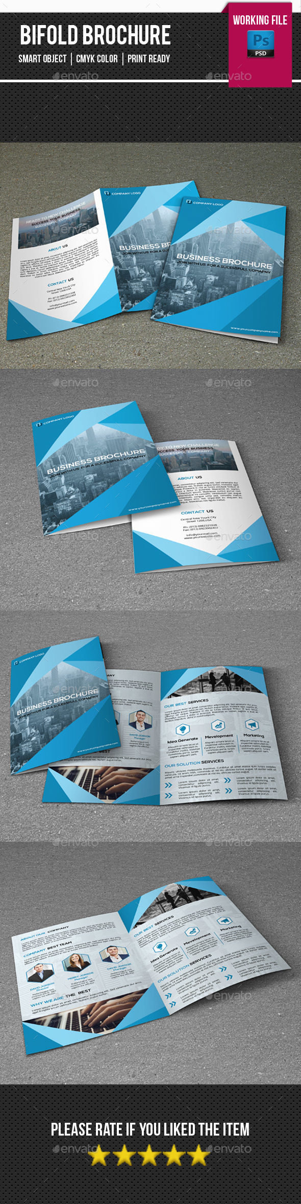 Business Brochure Template-V345 - Corporate Brochures