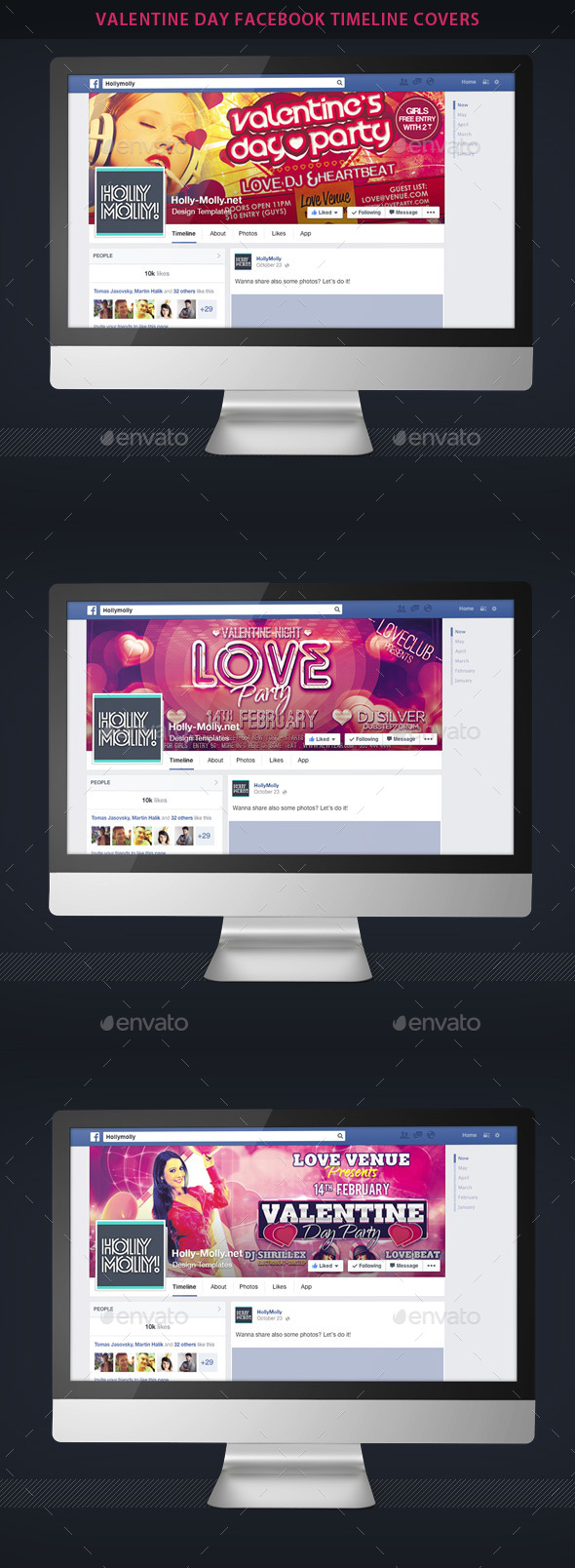 Valentine Day Party Fb Timeline Covers - Facebook Timeline Covers Social Media
