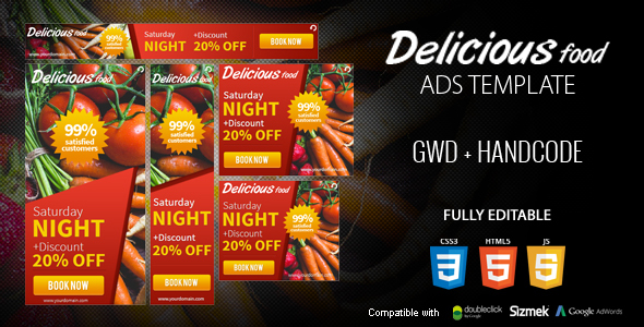 Delicious Food Ads - CodeCanyon 14496194