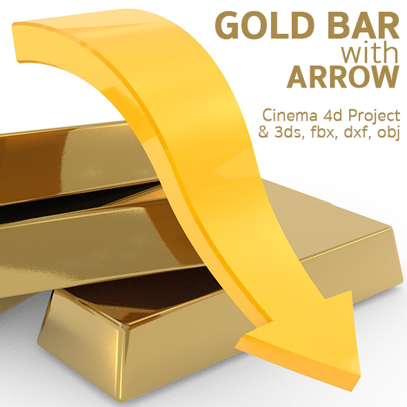 Gold bars with - 3Docean 14499544
