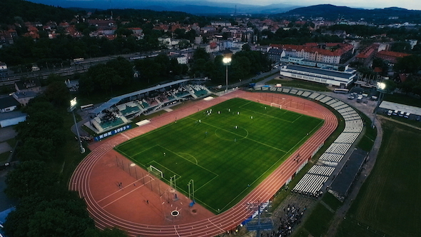 Aerial View Of Football Match 2