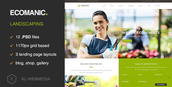 Ecomanic - Landscaping - ThemeForest 14501810